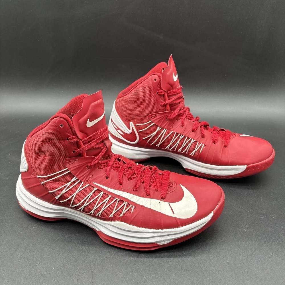 Nike Hyperdunk TB 2012‎ Gym Red White Basketball Shoes US 9 524882-601